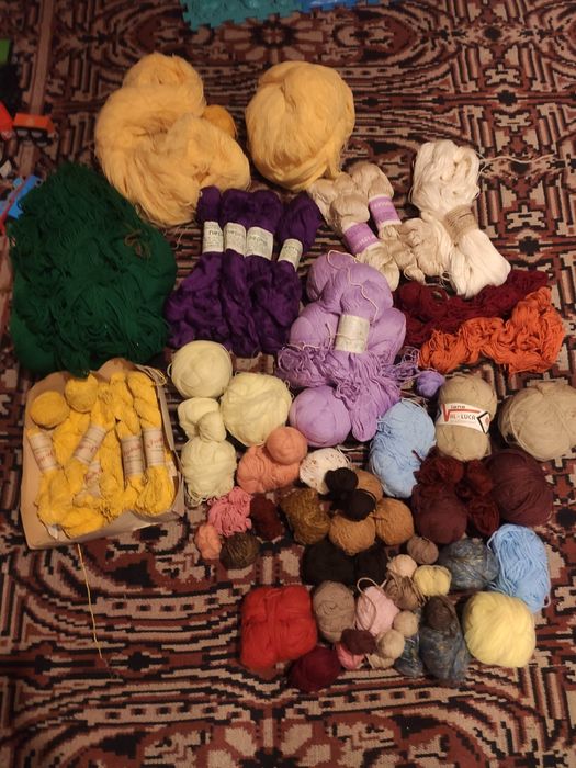 Прежда на гранчета и топки