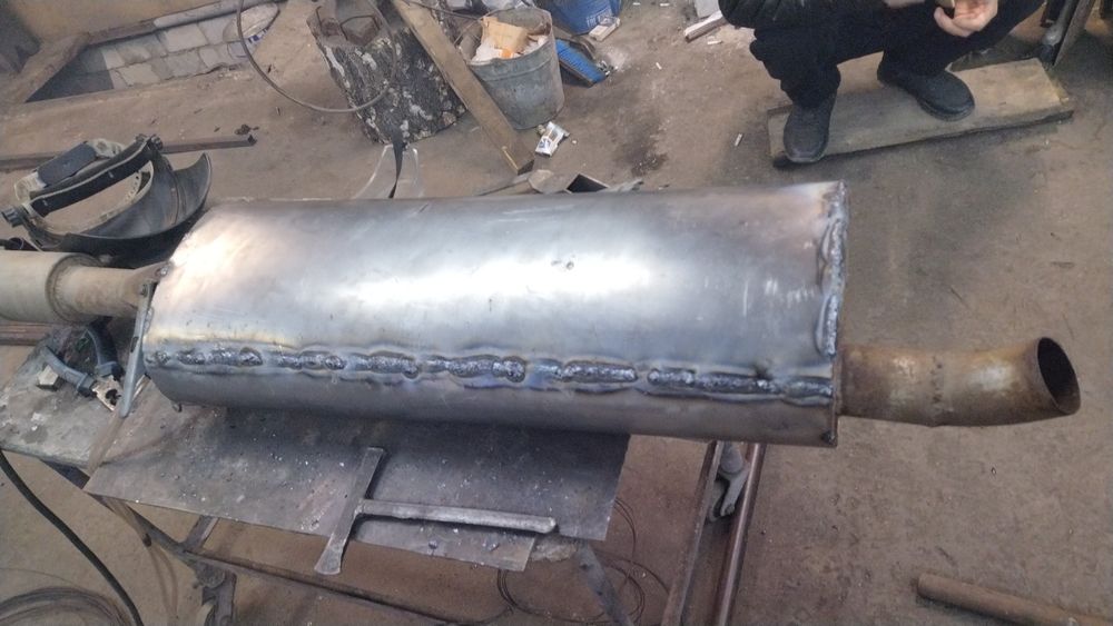 Ремонт глушителй отбойники на газель сварочные работы