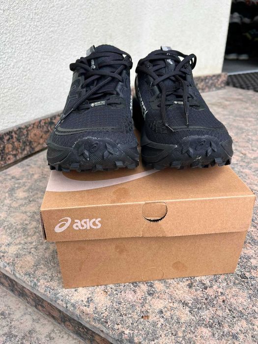 ASICS GEL-Trabuco 13 GTX — negru, mărimea EU 40.5 (US 9 / UK 7 / 25,75 cm)