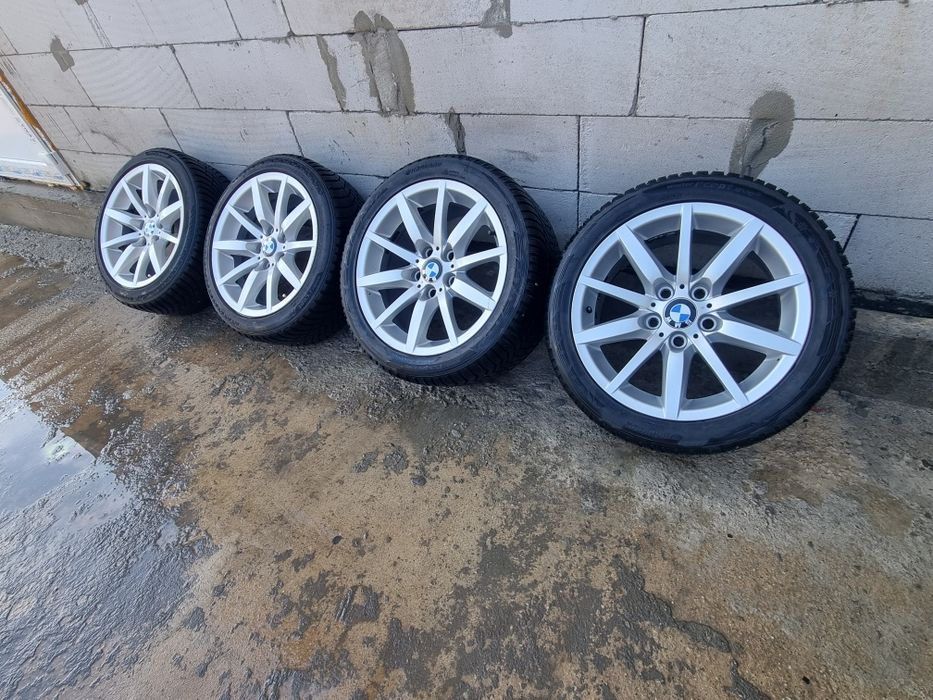 Jante 5x120 BMW seria 3 seria 1 ...R17"  cu anvelope  iarna