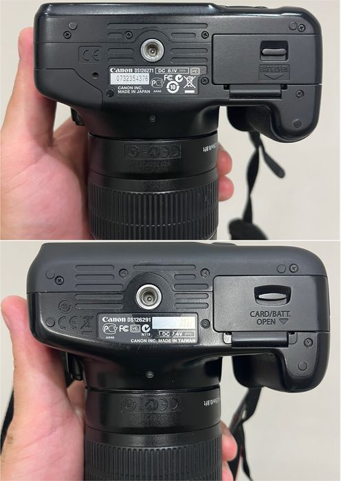 Canon 550d и 1100d