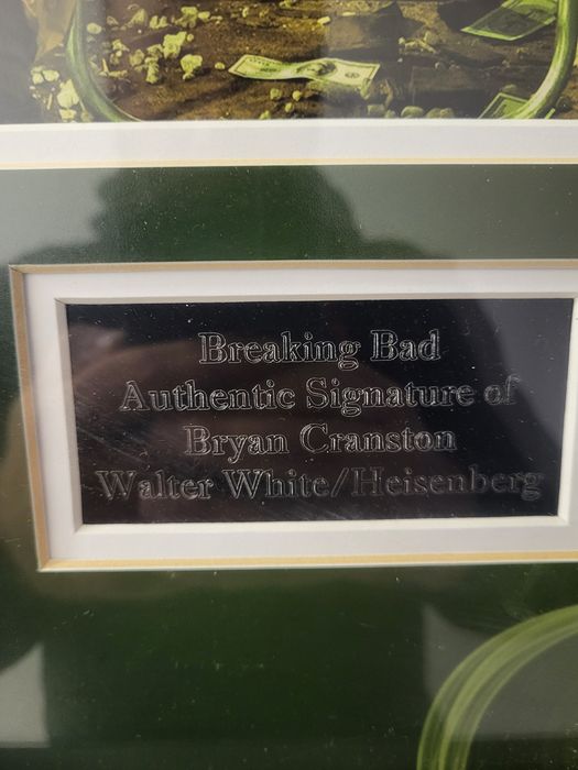 Autograf Bryan Cranston