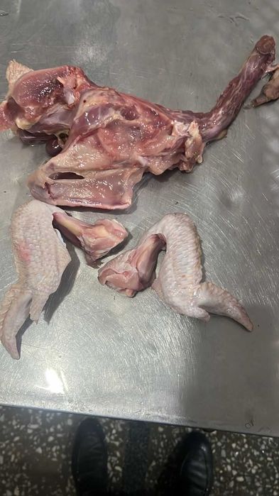 Продаём замороженные куриные крылышки по 100 тенге за кг.