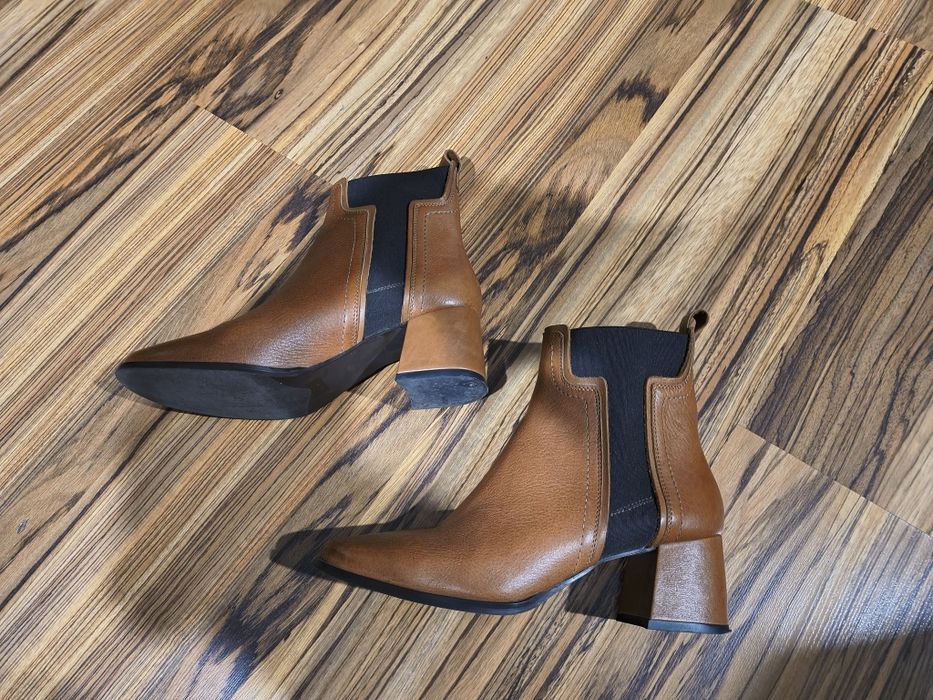 Дамски боти естествена кожа, номер 40