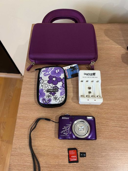 Фотоапарат Nikon 16Mp с подаръци