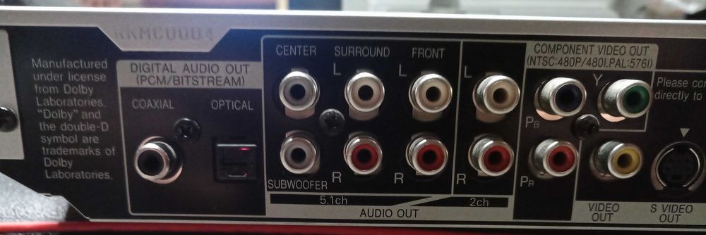 DVD Cd player Panasonic Dvd- s75