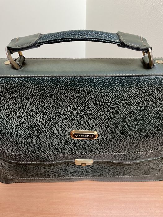 Servieta Samsonite - piele naturala