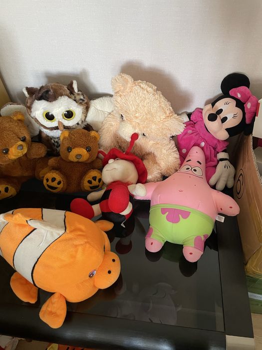 Продам мягкие игрушки новые