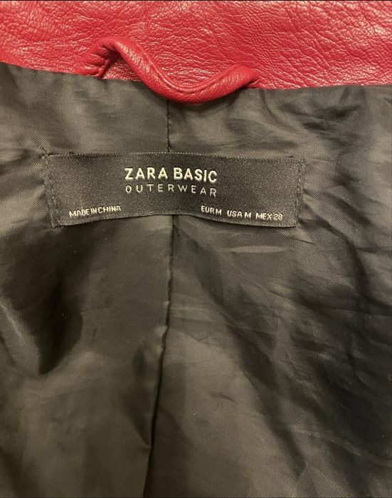 Geaca piele primavara ZARA