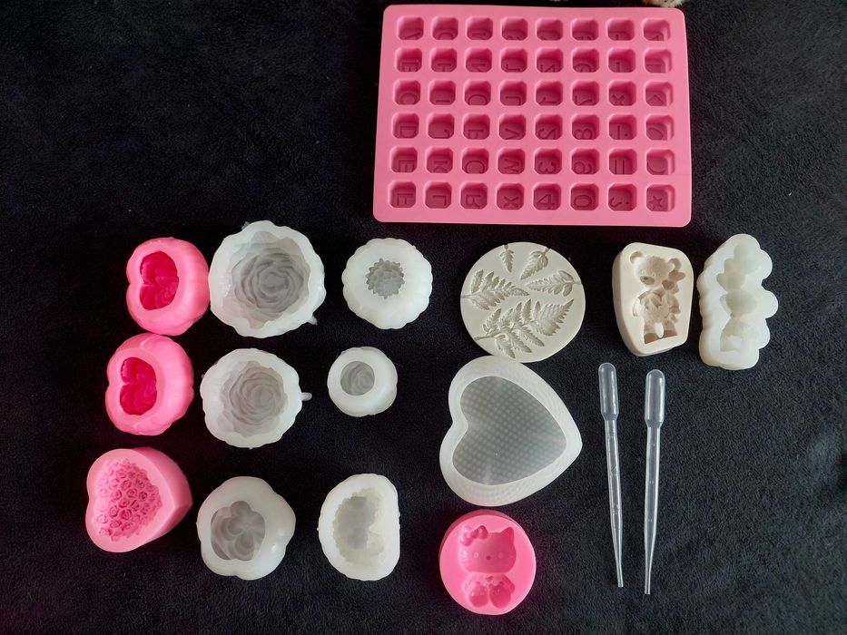 Forme silicon pentru lumanari /sapun