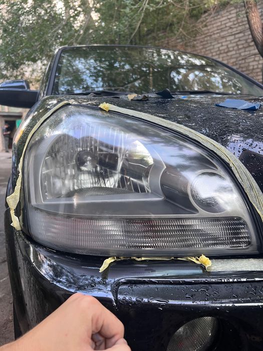 Химическая полировка фар. Полировка фар