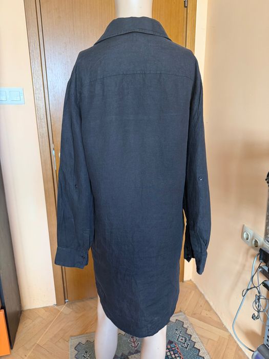 Черна ленена туника Escada Sport, размер S