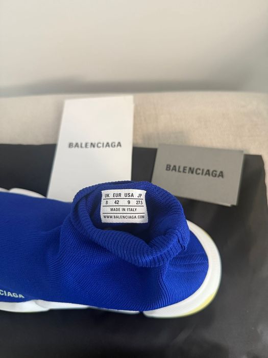 Balenciaga Speed 2.0 Sneaker Albastru