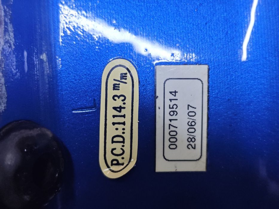 2 литых диска SSW Stamford R15 (синие)