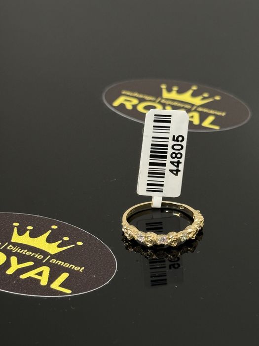 Bijuteria ROYAL : Inel AUR 14K NOU / 1.34 GR