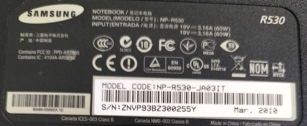 Caut încărcător pentru laptop