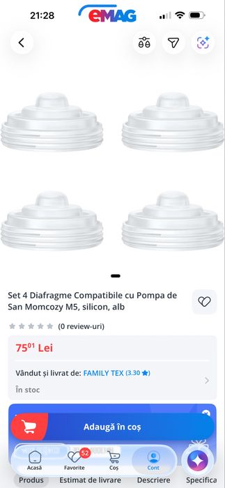 Vând pompe de sân Momcozy S5