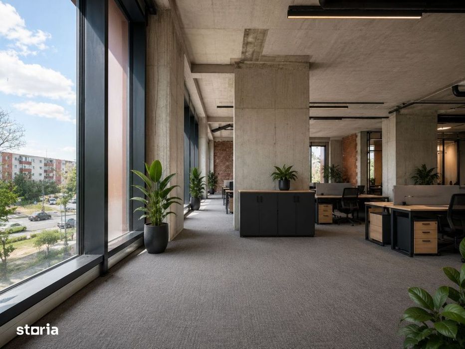 Spatiu de birouri premium de 1.200 mp | Etaj integral | 20 locuri de p