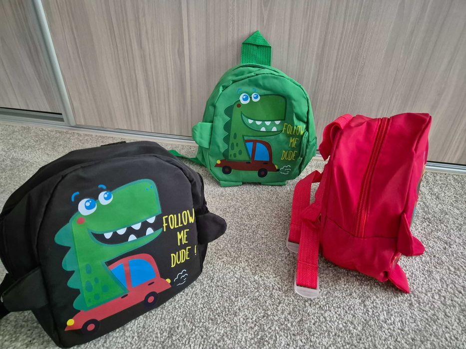 Малка детска раница динозавър