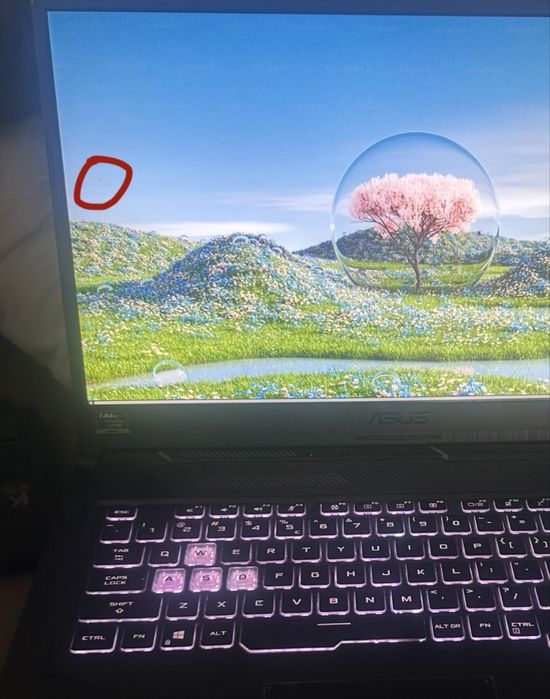 Лаптоп ASUS TUF F17 GTX 1650, Ryzen 7 4800H, 1TBssd, 16GB RAM