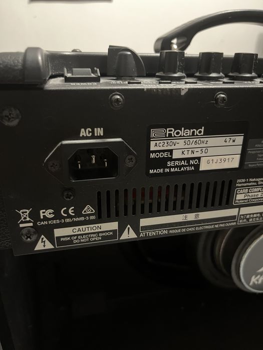 Amplificator chitară BOSS KATANA-50 – 50W, 1x12”, efecte integrate