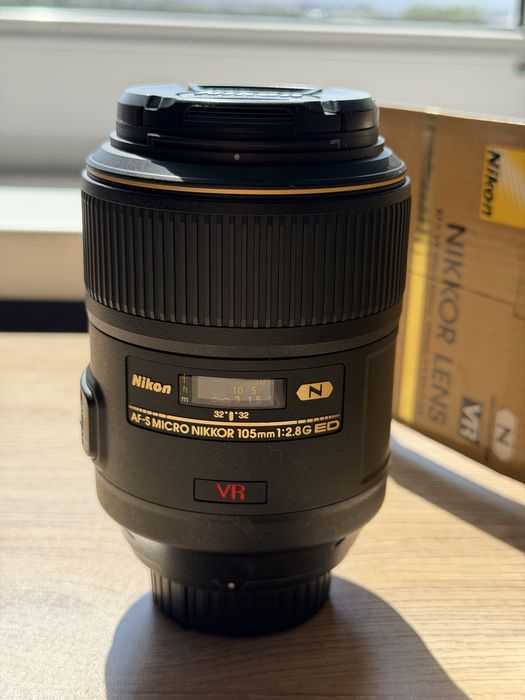 Объектив Nikon AF-S VR Micro-Nikkor 105mm f/2.8G IF-ED