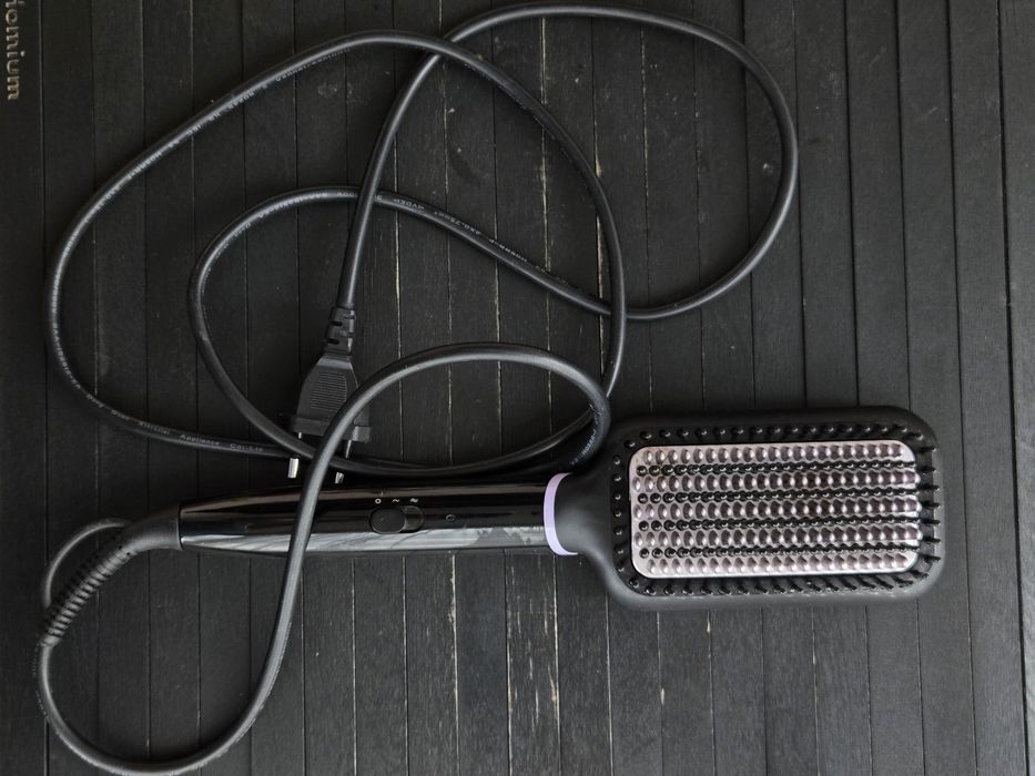 Фен Philips ThermoProtect 2200W/Расческа-выпрямитель Philips