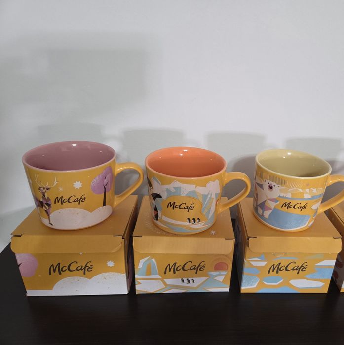 Seturi cani Mc Donald's- McCafe noi, in cutie