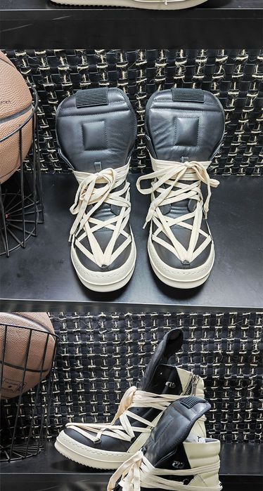 はげ Rick Owens Geobasket Rick Owens Geobasket RU01D3894 LOOLCO | FLEXDOG