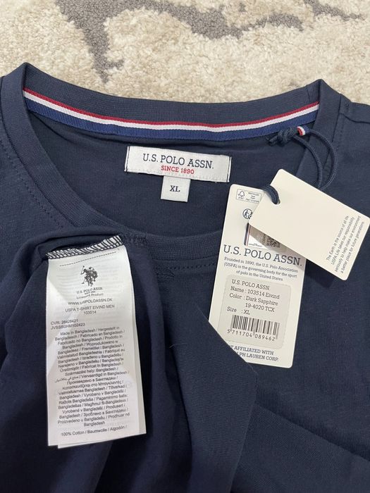 Tricou barbati U S Polo Assn bleumarin XL