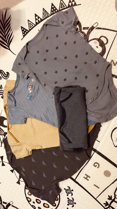 Боди с къс ръкав Next 9-12м