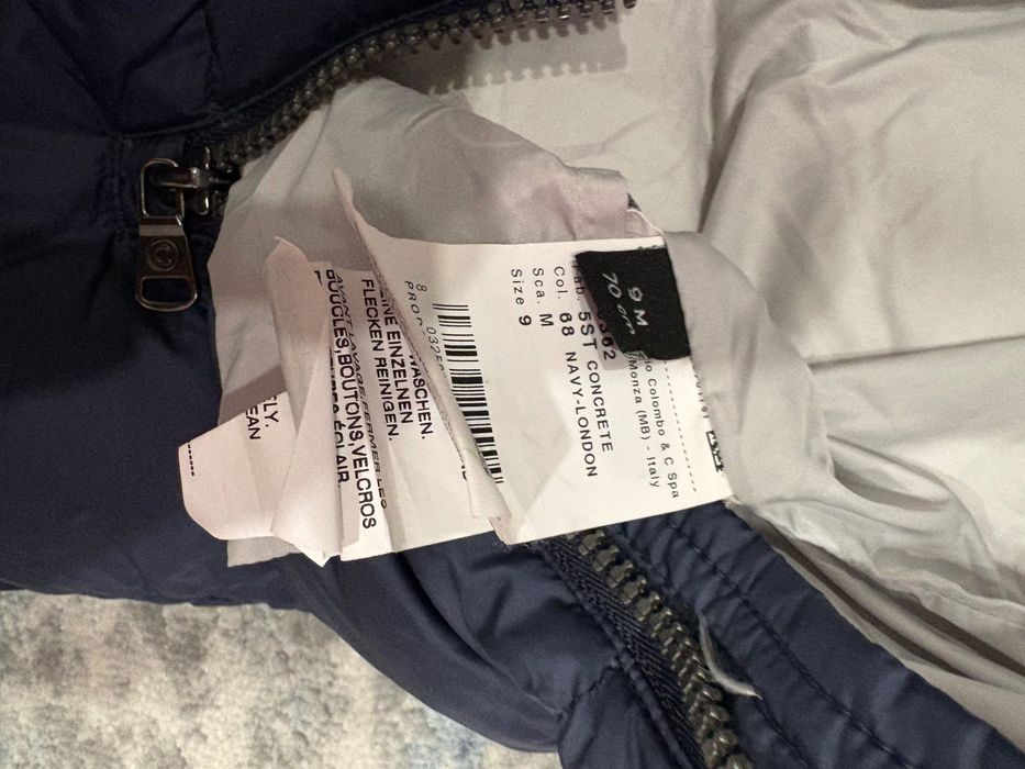 Combinezon băieți Colmar mărime 9-12 luni