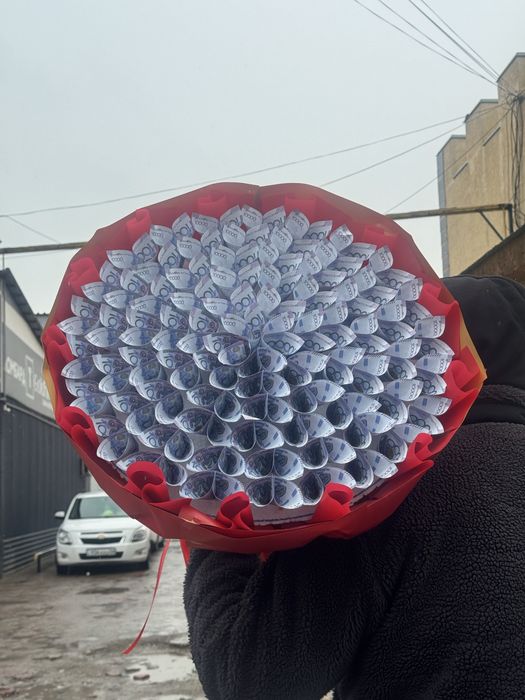 Денежный букет в аренду