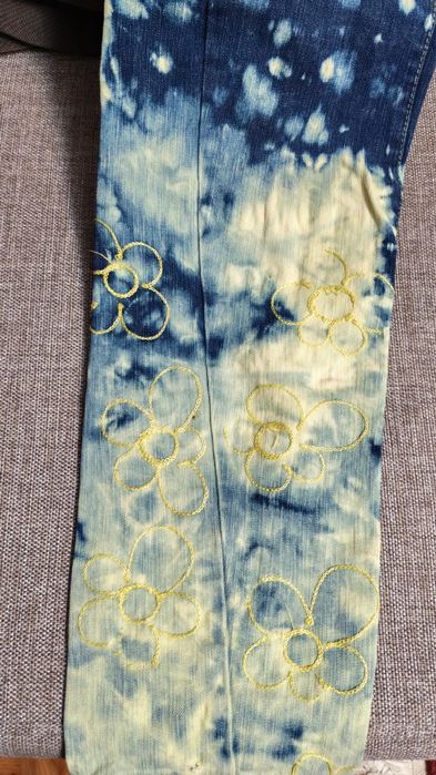 Хиповые джинсы от Канишки. Размер 48-50.