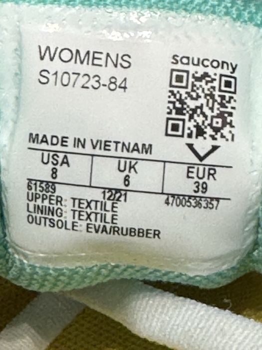 Маратонки SAUCONY KINVARA 13.Номер 39