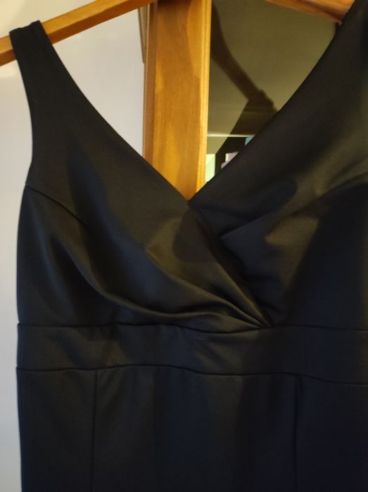 Официална рокля. Елек от еко косъм. Шлифер Зара