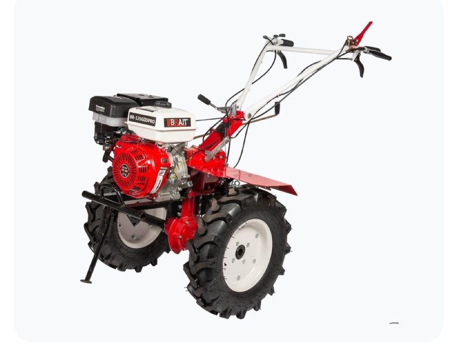 Вспашка мотоблоком