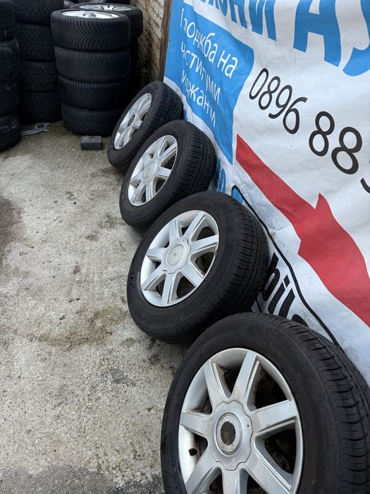 15 5х100 джанти с гуми