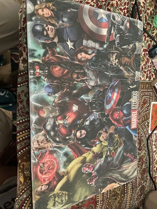 Laptop, new laptop, marvel edition