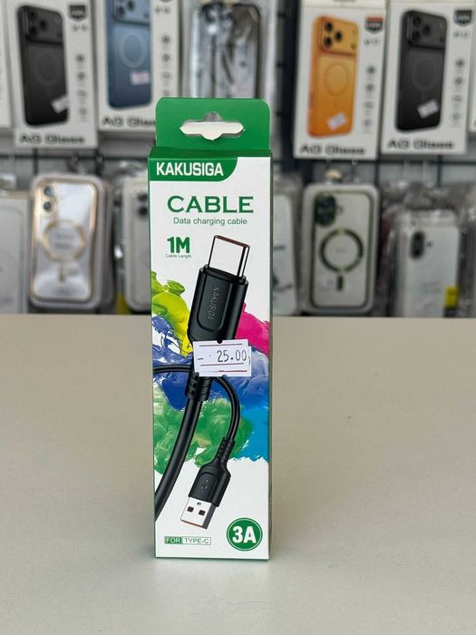 Cablu incarcare USB A - USB C 1m