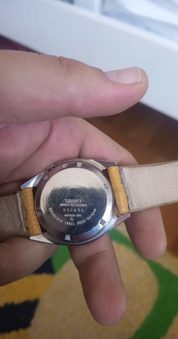 Ceas Seiko automatic blue cca. 1980