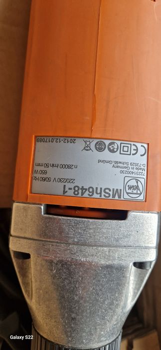 Fein biax , multicutter pe acumulator