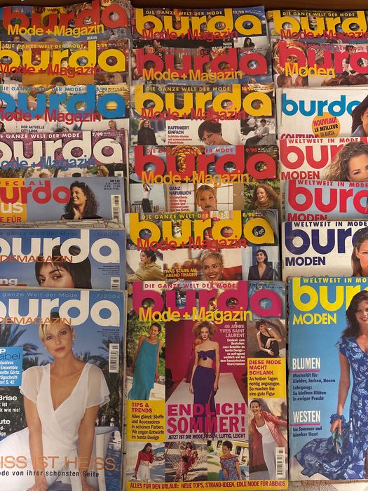 Списания  BURDA от 1998/99