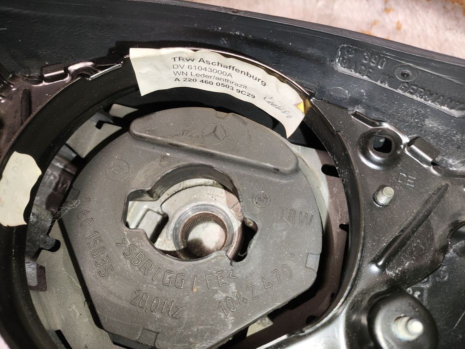 Руль Мерседес дерево w220 рест