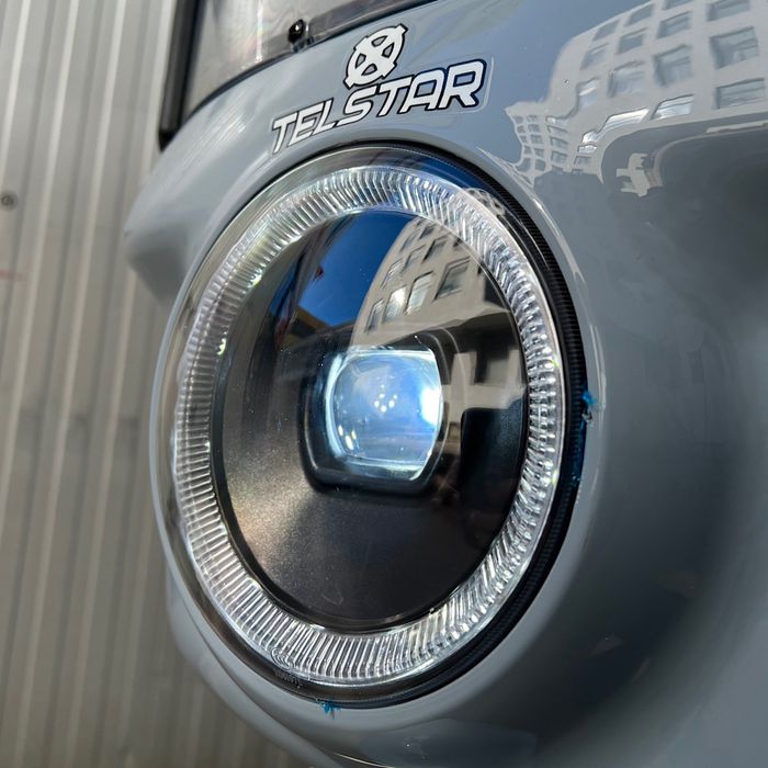 Електрическа триколка ТИП VESPA STYLE ROOF 60V 1500W задно предаване с