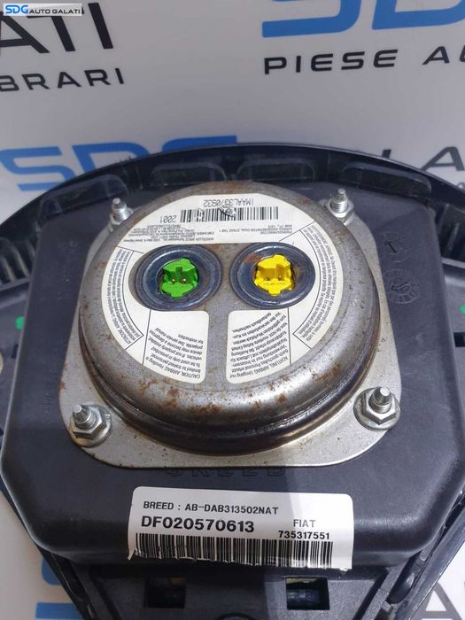 Airbag Volan Fiat Stilo 2001 - 2008 Cod 735317551