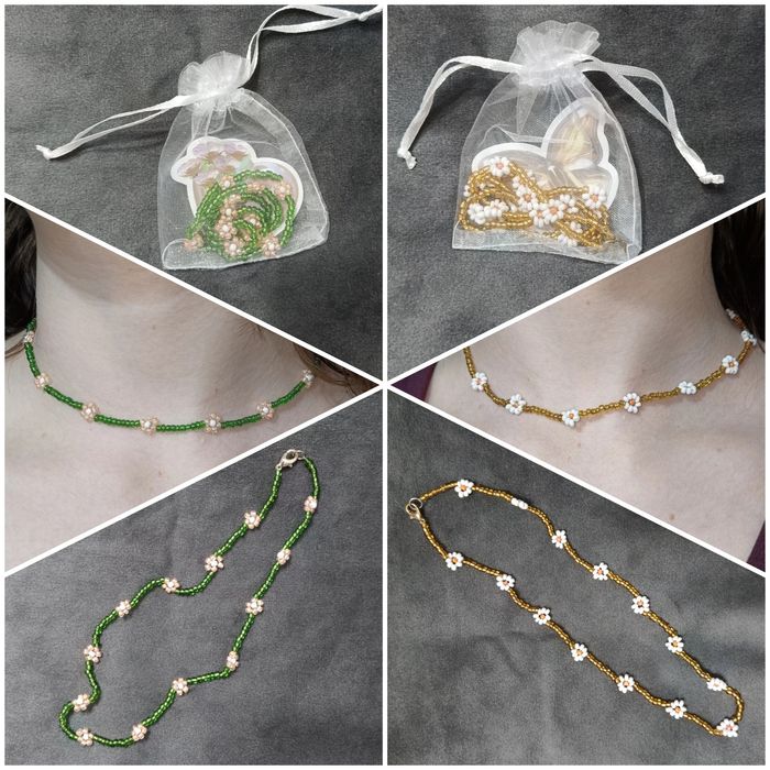 Чокеры из бисера