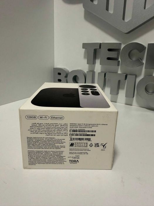 Apple TV 4K Gen 3 128 Gb - WIFI + Ethernet ! SIGILAT + Garantie !