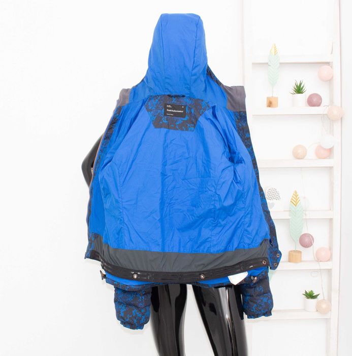 PEAK PERFORMANCE Bagnes дамско ски яке пухено син камофлаж пух/ пера М