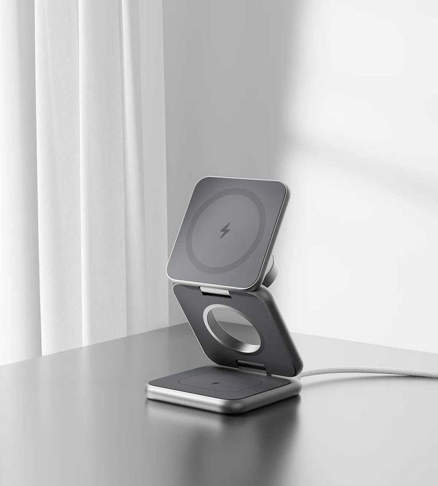 KUXIU X40 3-in-1 MagSafe Foldable Charging Stand sotiladi.